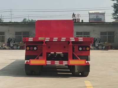 Huaxing Jiangshan brand automobiles SMW9401TPB Flat transport semi-trailer