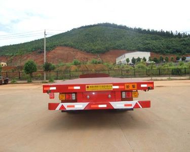 Minfeng  FDF9402TDP Low flatbed semi-trailer