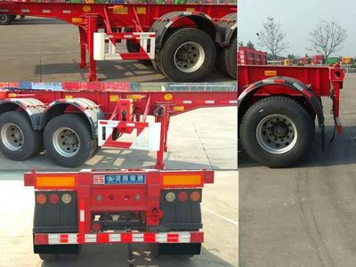 Juntong  JF9350TWY20 Transport semi-trailer of dangerous goods tank frame