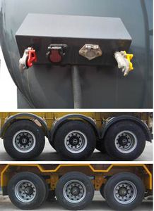 Cheng Liwei  CLW9401GFWC Tank transport semi-trailer for corrosive substances