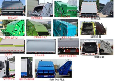 Xinyatong  ZXN5080ZYSHFC6 Compressed garbage truck