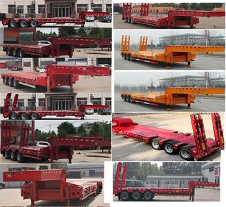 Tongqiang  LJL9400TDP Low flatbed semi-trailer