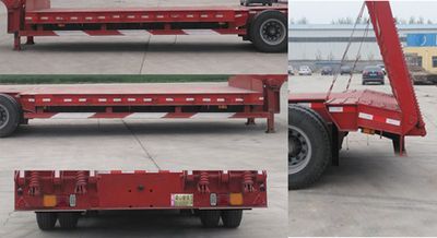 Tongqiang  LJL9400TDP Low flatbed semi-trailer