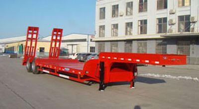 Zhongliang Baohua brand automobiles YDA9351TDP Low flatbed semi-trailer