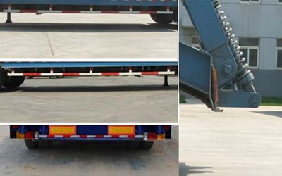 Yanshan  BSQ9401TDP Low flatbed transport semi-trailer