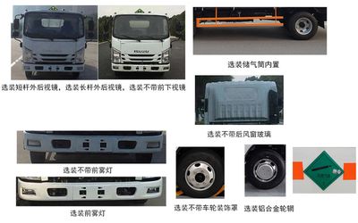 Jianglingjiang Special Brand Automobile JMT5079TQPXG26A Gas cylinder transport vehicle