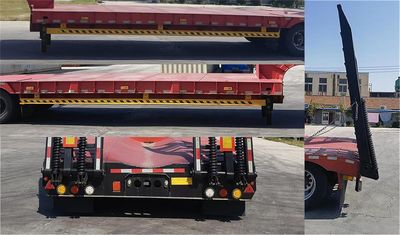 Hongsheng  HSY9381TDP Low flatbed semi-trailer