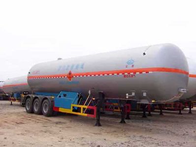 Hongtu  HT9407GYQ Semi trailer for liquefied gas transportation