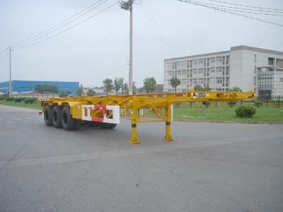 Tonghua THT9370TJZLContainer transport semi-trailer