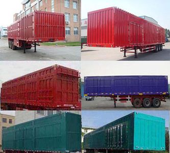 Huayunda brand automobiles FL9401XXY Box transport semi-trailer