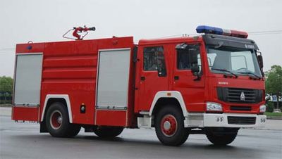 Shangge  SGX5191GXFSG80 Water tank fire truck