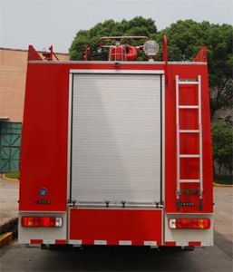 Shangge  SGX5191GXFSG80 Water tank fire truck