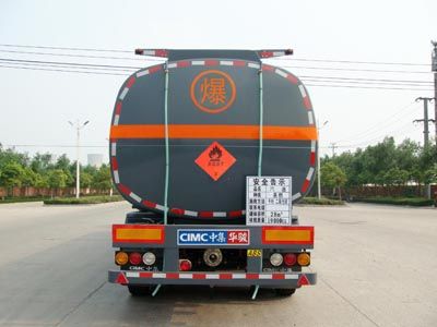 Huajun  ZCZ9349GYY Oil transport semi-trailer