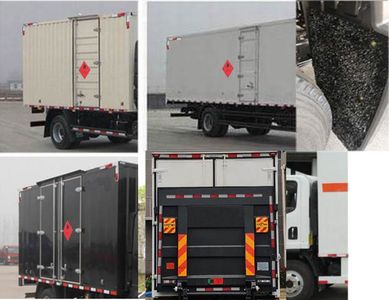 Jiefang Automobile CA5077XRQP40K50L1E5A84 Flammable gas box transport vehicle