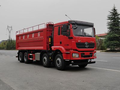 Zhuanwei  HTW5318TSGSX6 Fracturing sand tank truck