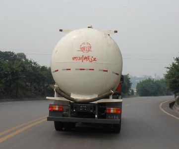 Minjiang brand automobiles YZQ5312GFL3 Powder material transport vehicle