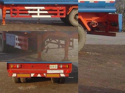 Chuanteng  HBS9400GHY Chemical liquid transportation semi-trailer