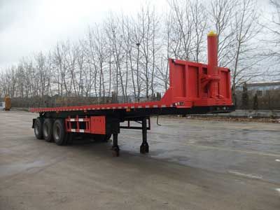 Jilu Hengchi PG9406ZZXPFlat dump semi-trailer