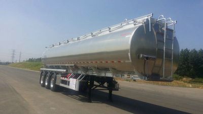 Yongqiang  YQ9400GYSCT1 Aluminum alloy liquid food transportation semi-trailer