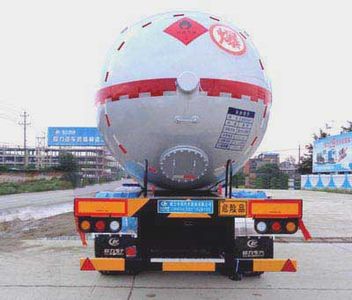 Cheng Liwei  CLW9406GYQD Semi trailer for liquefied gas transportation