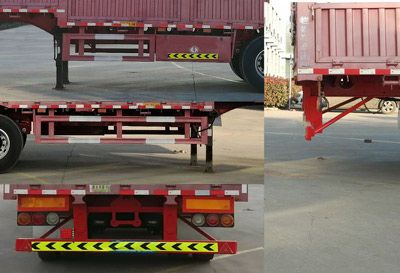 Zhongyu Guoyu brand automobiles ZGY9400CCYE Gantry transport semi-trailer