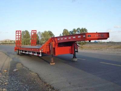 Wanma  NMG9350TDP Low flatbed semi-trailer