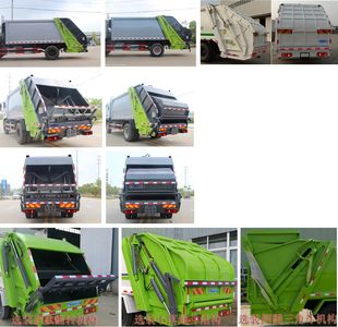 Cheng Liwei  CLW5160ZYSD5 Compressed garbage truck