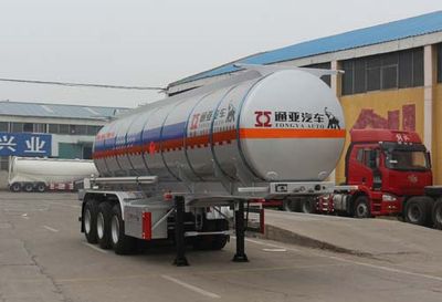 Tongyada  CTY9401GRYLH Flammable liquid tank transport semi-trailer