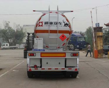 Tongyada  CTY9401GRYLH Flammable liquid tank transport semi-trailer