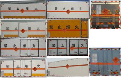 Jiangte brand automobiles JDF5120XQYE5 Explosive equipment transport vehicle