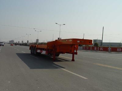 Huajun  ZCZ9401TD Low flatbed semi-trailer