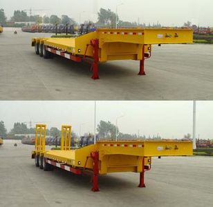 Huajun  ZCZ9401TD Low flatbed semi-trailer