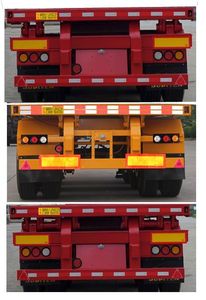 Fujian Hercules FJC9401ZZXP Flat dump semi-trailer