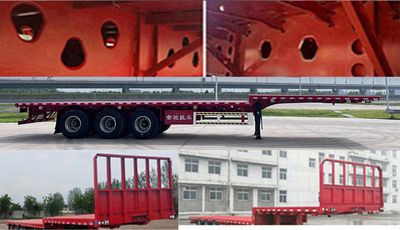 Shentong Anchi brand automobiles STA9400TPBE Flat transport semi-trailer