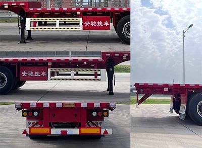 Shentong Anchi brand automobiles STA9400TPBE Flat transport semi-trailer