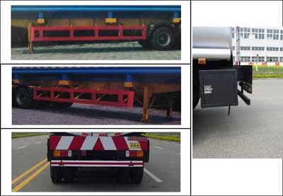 Longdi  SLA9240GYY Oil transport semi-trailer