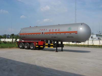 46  WHC9407GYQ Semi trailer for liquefied gas transportation