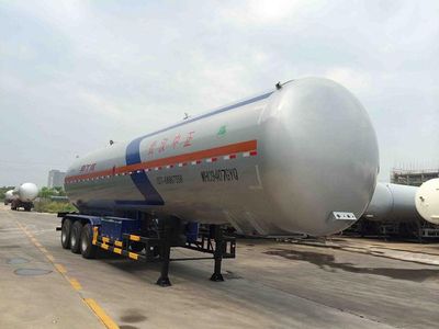 46  WHC9407GYQ Semi trailer for liquefied gas transportation