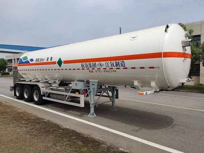 Wufeng  JXY9404GDY8 Low temperature liquid transport semi-trailer