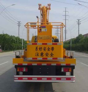 Huatong brand automobiles HCQ5060JGKQL6 High altitude work vehicle