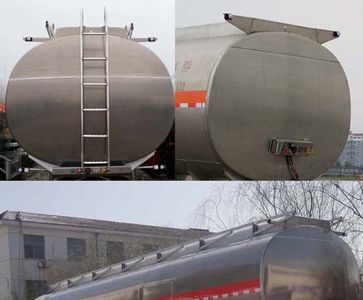 Changhua  HCH9400GRYMR Aluminum alloy flammable liquid tank transport semi-trailer