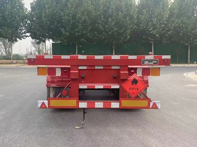 Shaanxi Automobile SXD9400TWY Transport semi-trailer of dangerous goods tank frame