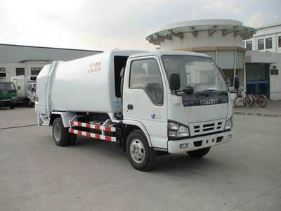 Sevo  SHF5073ZYS Rear mounted compressed garbage truck