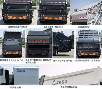 Yutong  YTZ5250ZYS20D6 Compressed garbage truck