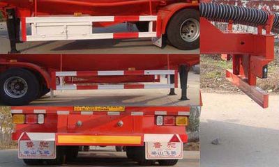 Luchi  LC9404GFL Low density powder material transportation semi-trailer