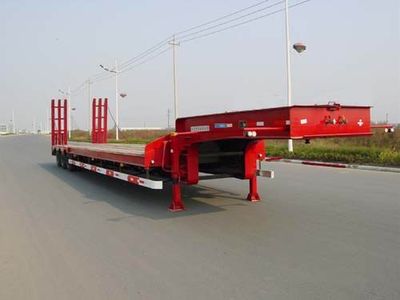 Tonghua  THT9405TD Low flatbed semi-trailer