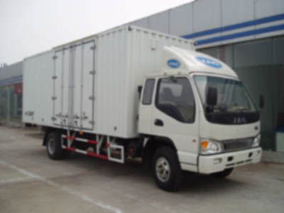 Jianghuai brand automobiles HFC5083XXYK2R1T Box transport vehicle