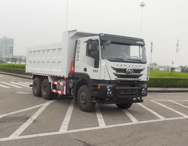 Hongyan  CQ5256TSGHTVG384 Fracturing sand tank truck