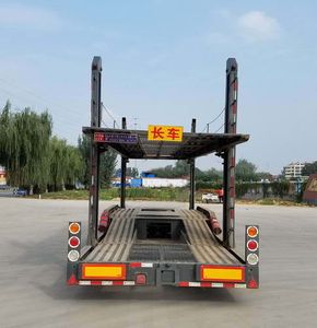 Hualu Yexing brand automobiles HYX9180TCL Central axle vehicle transport trailer