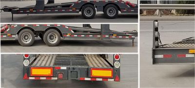 Hualu Yexing brand automobiles HYX9180TCL Central axle vehicle transport trailer